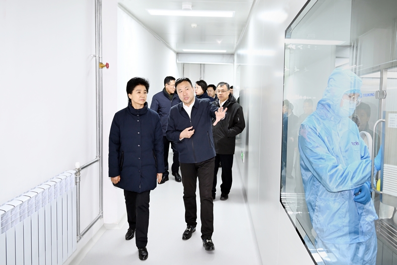 梁惠玲在哈爾濱調研環大學大院大所創新創業生態圈建設